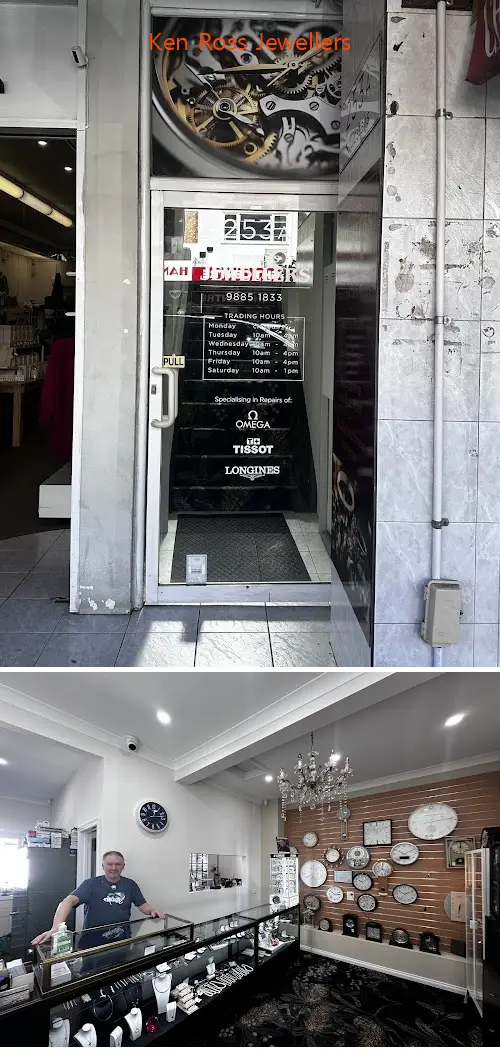 2 Diamond & Gold Jewelry Stores: Fine Jewelry / Luxury Jewelry / Custom Jewelry / Diamond Jewelry in Ashburton VIC: 1.Ken Ross Jewellers, 2.Ashburton Jewellers, 