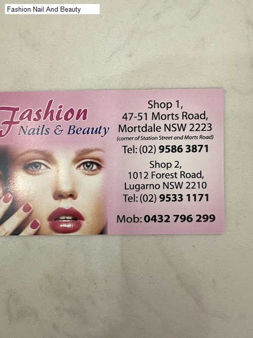 Mondays 3 Beauty Salon Open in Lugarno, NSW: Fashion Nail And Beauty,beautyandbarbers210,Brows & Co,