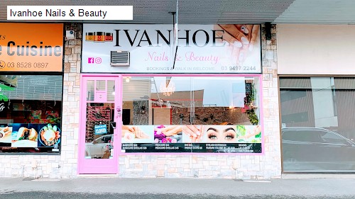 Sunday6 Beauty Salon Open in Ivanhoe, VIC: Ivanhoe Nails & Beauty,Beauty Genesis - Ivanhoe Plaza,JADORE NAIL BOUTIQUE IVANHOE,Lavene Nails & Beauty,MOON CLASSIC NAILS & BEAUTY,Holy Nails,