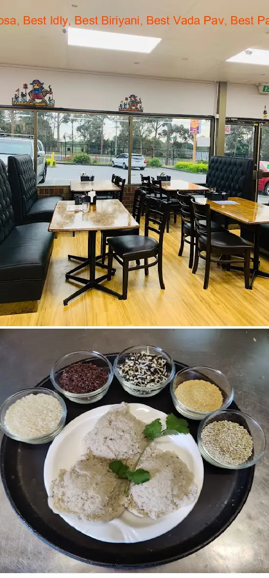 Find the List 9 budget-friendly restaurants near you in Kingsbury VIC: 1.Taste of Chennai (Best Dosa, Best Idly, Best Biriyani, Best Vada Pav, Best Pavbhaji, Best Filter Coffee), 2.SERENDIB, 3.Backbencher’s Adda, 4.Red Door Cafe, 5.McDonalds Kingsbury, 6.Banh Mi Brother Food Truck, 7.Next Door Pizza - Kingsbury, 8.Ocean Pacific Takeaway, 9.Mumbai Chat Express, 