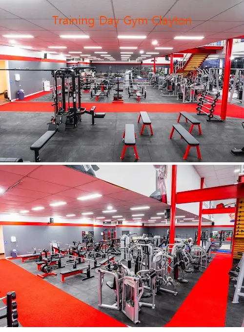 Here are the top gyms in Clayton, VIC to help you reach your fitness goals. Compare features, prices, and real customer feedback.1.Training Day Gym Clayton, 2.Monash Sport, 3.Fernwood Fitness, 4.Next Level Fitness HQ - 24/7, 5.Clayton Aquatics & Health Club, 6.Rec Xpress 24/7 Fitness Clayton, 7.BFT Clayton, 8.Clayton Community Centre, 9.Back In Motion Physio Clayton, 10.KX Pilates M-City Monash, 11.Snap Fitness 24/7 M-City, 12.Chiropractic Flow, 13.Integrated Health, 14.Team Elite Boxing, 15.Healthwise Fitness Clayton, 16.Evado Studios Clayton, 