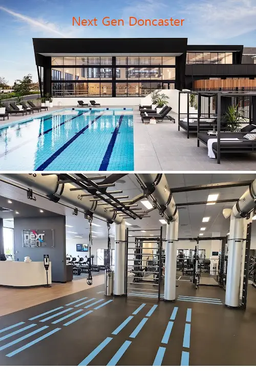 Here are the top gyms in Doncaster, VIC to help you reach your fitness goals. Compare features, prices, and real customer feedback.1.Next Gen Doncaster, 2.Fitness First Doncaster, 3.Anytime Fitness, 4.BFT Doncaster, 5.Doncaster Hot Yoga and Pilates Studio, 6.FIT Tone Health & Fitness Studio, 7.Ruffey Lake Park - Ninja Warrior Course (exercise equipment), 8.Australian Health and Fitness Hub, 9.PHIIT Club, 10.Heritage Boulevard Outdoor Gym, 11.Intelligent Physiq, 12.Health Warriors Fitness and Rehab Studio, 13.Timber Ridge Reserve Outdoor Gym, 
