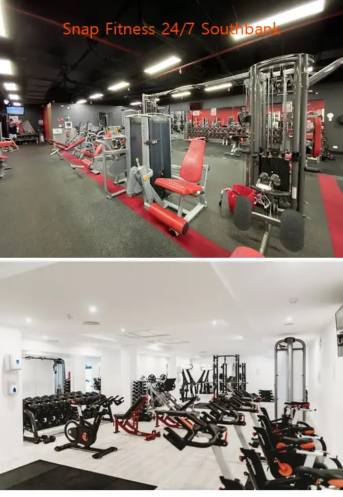 Here are the top gyms in Southbank, VIC to help you reach your fitness goals. Compare features, prices, and real customer feedback.1.Snap Fitness 24/7 Southbank, 2.Just In Time Personal Training, 3.Conditn Southbank, 4.BFT Southbank, 5.CreateFit, 6.Project Mood, 7.Transcend Health & Fitness - Corporate Health and Specialised Personal Training, 8.SAINT Black Private Social Club, 9.Pilates by Helix, 10.CreateFit Southbank, 11.Elite Fitness Club, 12.testopharm, 