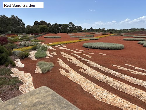 5 review location for tourist in Cranbourne, VIC Australia: 1. Red Sand Garden,2. Trig Point Lookout,3. Cam Reserve,4. Block Stack by Mike Hewson,5. ROYAL CRANBOURNE GARDENS,