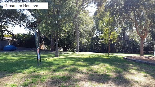 8 review location for tourist in Cremorne, NSW Australia: 1. Grasmere Reserve,2. Brightmore Reserve,3. Grasmere Childrens Playground,4. Shellbank Reserve,5. Primrose Park,6. Hayden orpheum,7. Lodge Road Park,8. W H Brothers Memorial Park,