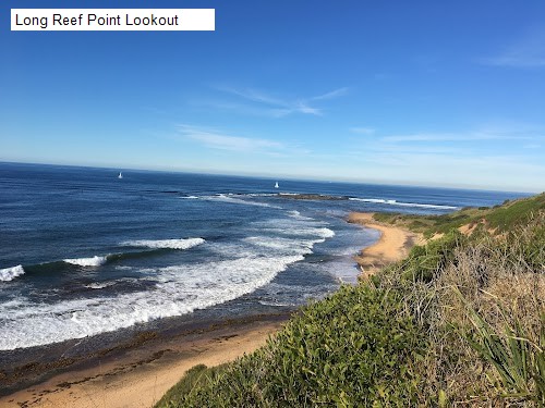 5 review location for tourist in Collaroy, NSW Australia: 1. Long Reef Point Lookout,2. Long Reef Headland,3. Long Reef Aquatic Reserve,4. Griffith Park Sports Facility,5. Collaory beach,