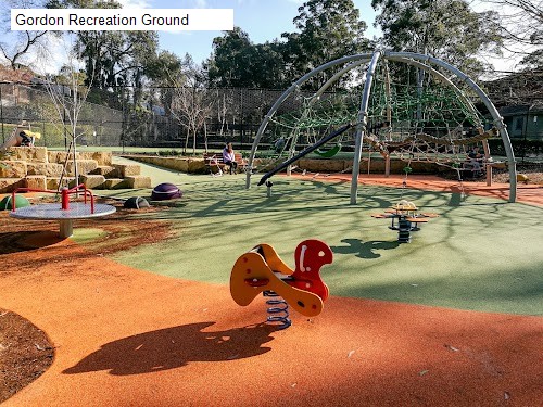 2 review location for tourist in Gordon, NSW Australia: 1. Gordon Recreation Ground,2. Darnley Oval,