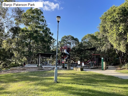 7 review location for tourist in Gladesville, NSW Australia: 1. Banjo Paterson Park,2. Glades Bay Park,3. Tarban Creek Reserve,4. friendly black cat - Willow,5. Parramatta River Regional Park,6. Monash Park,7. Peel Park,