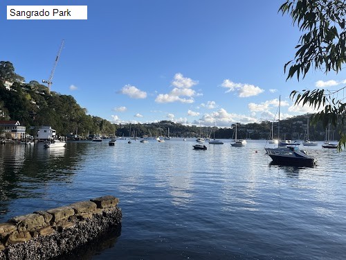 4 review location for tourist in Seaforth, NSW Australia: 1. Sangrado Park,2. The Bakewell Pond,3. The Sydney Experience,4. Seaforth Oval to Natural Bridge track,